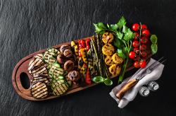 The image for Vegetarian Grilling