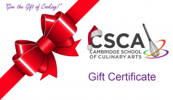 The image for Give the Gift of Cooking with CSCA Gift Certificates!